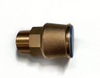 Gunmetal pushfit male adaptor connect with PE pipe（NR-F015）