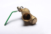Brass variant ball valve with Y strainer NR-C008