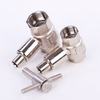 Brass nickel plated Lockable Ball Valve NR-L050