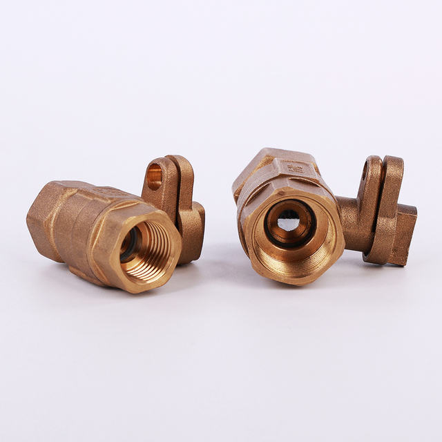 Bronze straight Ball Valve with lockwing NR-L010F
