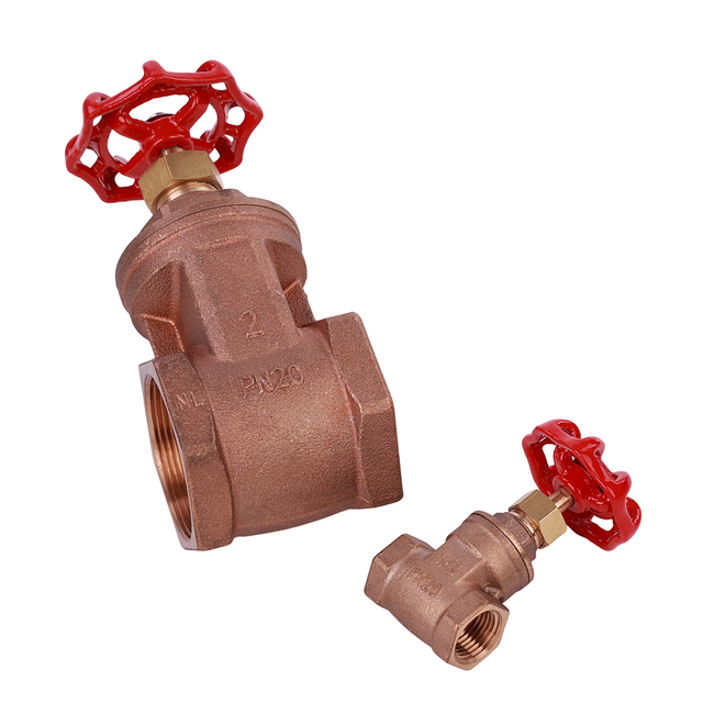 Lead free bronze gate valve NR-G001