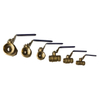 Brass ball valve with lockable handle NR-L015