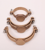 Bronze Flat boss saddle for PVC/PE pipe NR-F012