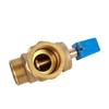 Brass Vertical Stop Valve with Square Cast Iron Handle NR-S007
