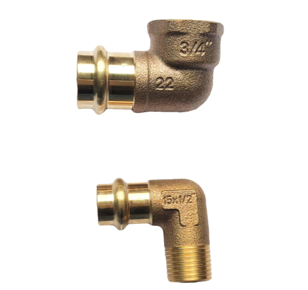 double compression pipe fitting