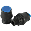 Plastic pushfit male and female adaptor for PE pipe NR-P002