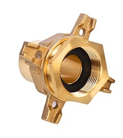 Bronze Expansion Connection for Meter with thimble nose piece NR-W003C
