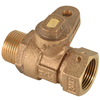 Bronze straight Ball Valve with lockwing NR-L010