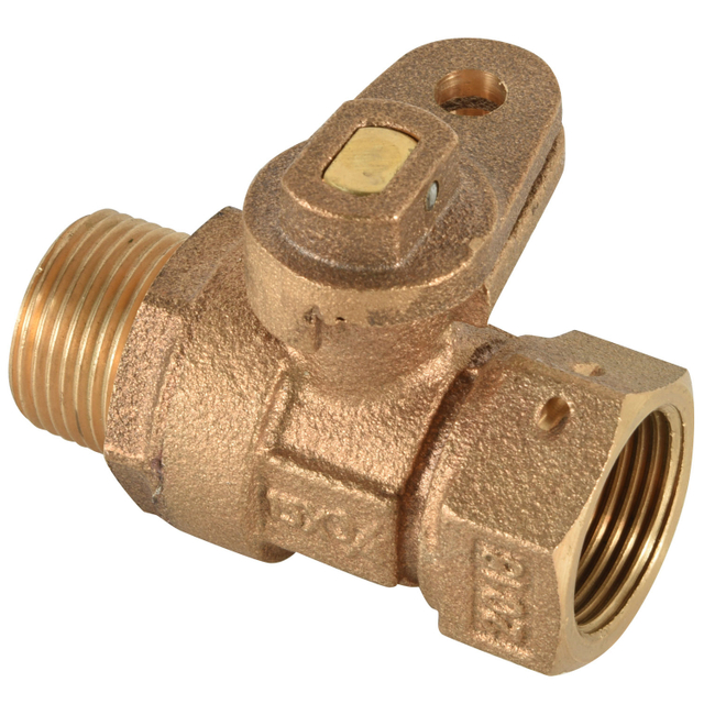 Bronze straight Ball Valve with lockwing NR-L010
