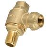 Brass Swivel Ferrule Valve with compression adaptor（NR-F004）