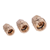 Forging Brass female compression coupling for PE pipe NR-I015 