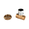 Brass Magnetic Lockable Ball Valve NR-L001