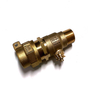 Brass Corporation Stop with pack joint nut