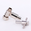 Brass lockable ball valve with swivel nut NR-L051