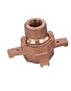 Bronze Expansion Connection for Meter with thimble nose piece NR-W003C