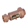 Lead free bronze dual cartridge check valve NR-C012