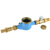 Brass straight Magnetic Lockable Ball Valve for water meter NR-L023