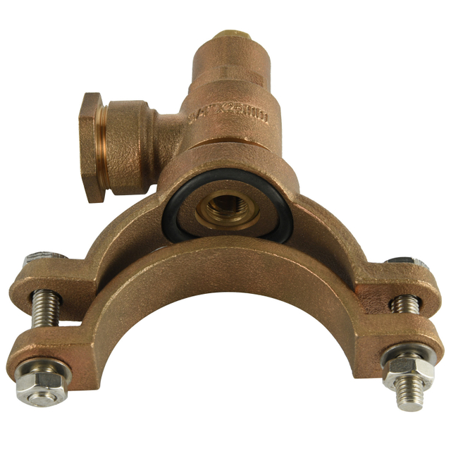 Bronze self-tapping ferrule straps with compression end （NR-F008）