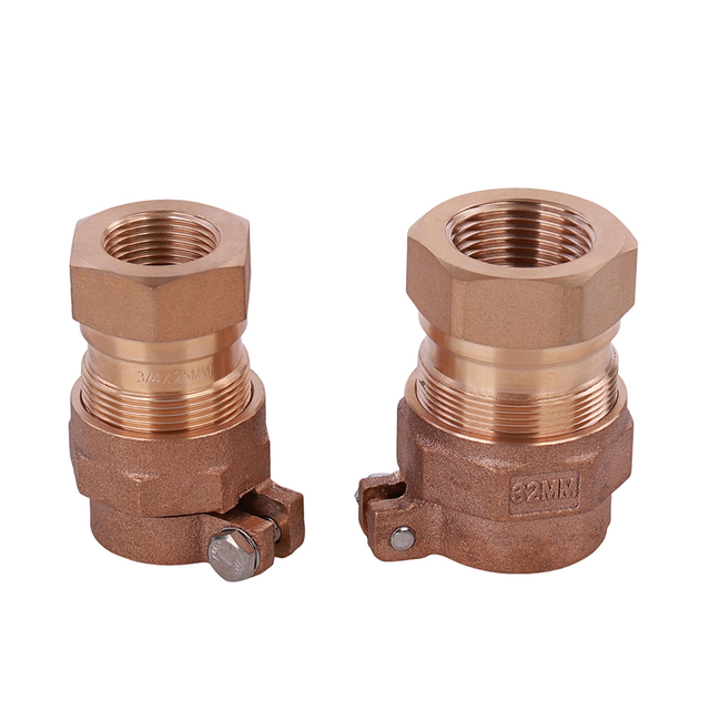 Lead free Bronze female adaptor with pack joint nut –NR-I012