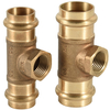 Lead free Bronze double compression pipe fitting NR-I018