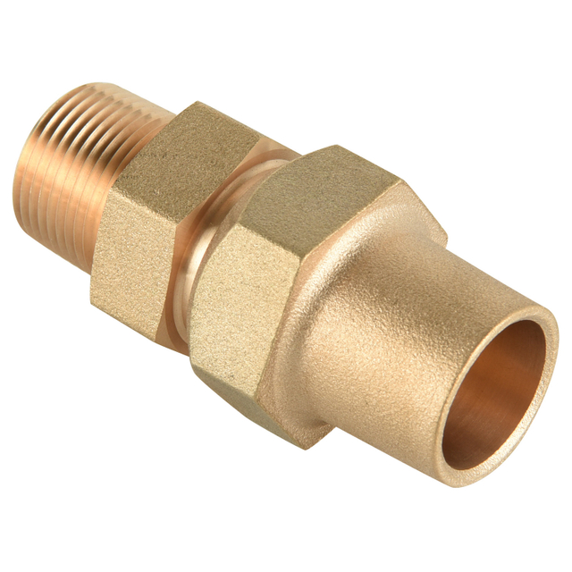 Lead free Bronze flare copper to male iron pipe thread NR-I016