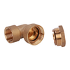 Brass elbow compression adaptor for PE pipe NR-I007