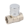 Brass Magnetic Lockable Ball Valve NR-L001