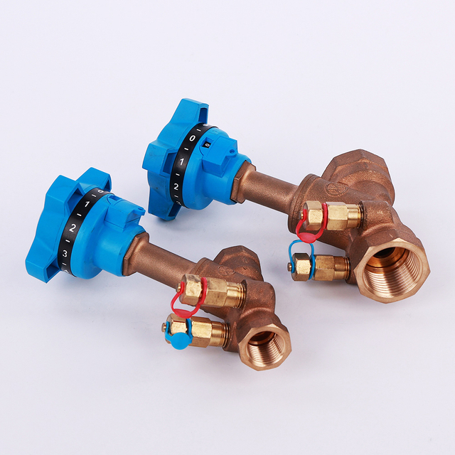Bronze static balancing valve NR-Y001
