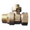 Bronze straight Ball Valve with lockwing NR-L010