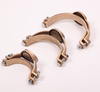 Bronze Flat boss saddle for PVC/PE pipe NR-F012