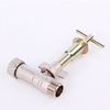 Brass Telescopic Lockable nickel plated Ball Valve NR-L043
