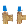 Brass Vertical Stop Valve with Square Cast Iron Handle NR-S007