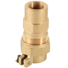  Brass female adaptor with pack joint nut NR-I010