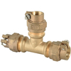 Lead free Bronze Tee connector with pack joint nut - NR-I014
