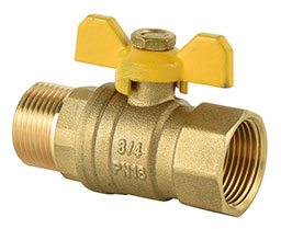 2-piece Brass Ball Valve