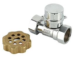 Brass One-piece Lockable Ball Valve
