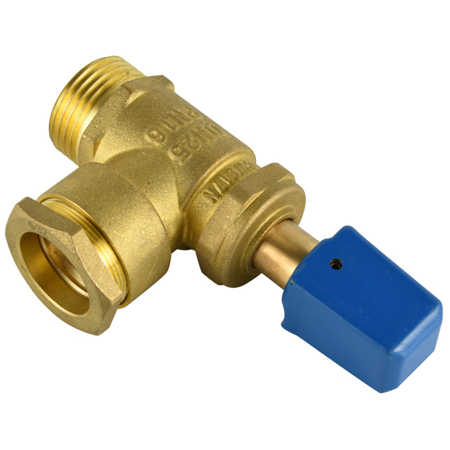 Brass Vertical Stop Valve with Square Cast Iron Handle NR-S007