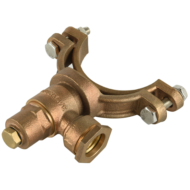  Bronze self-tapping ferrule straps with compression end （NR-F008）