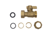 Brass lockable ball valve with compression end NR-L056