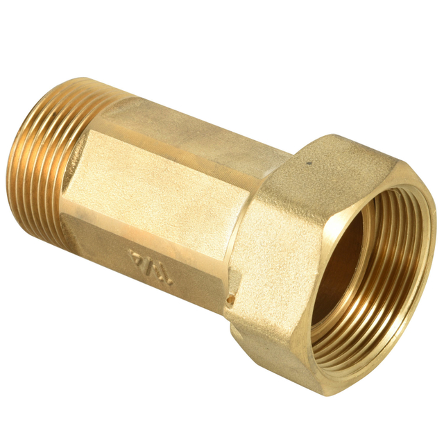  Brass water meter coupling NR-W005