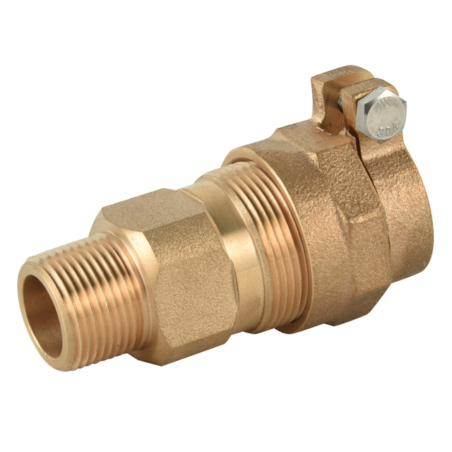 Bronze Male Adaptor with Pack Joint Nut NR-I009