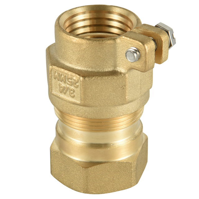  Brass female adaptor with pack joint nut NR-I010