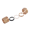 Forging Brass female compression coupling for PE pipe NR-I015 
