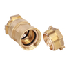 Brass compression adaptor for PE pipe NR-I006