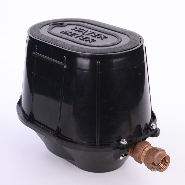 Ductile iron and plastic water meter protection box NR-W013