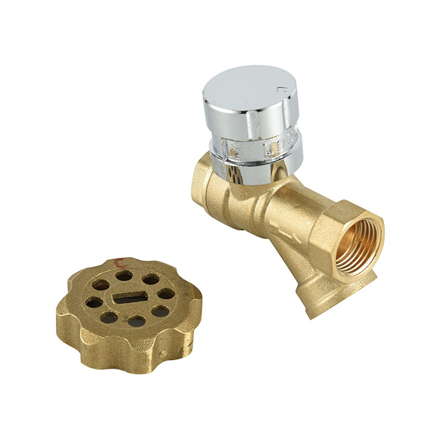 Brass Variant Lockable Ball Valve And Strainer NR-L003