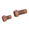 Lead free Bronze water meter coupling NR-W006