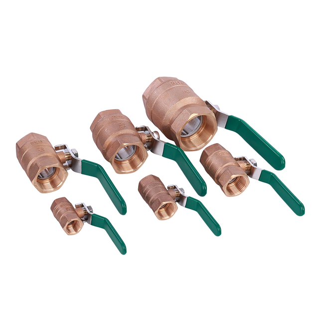 Lead free Bronze ball valve NR-B009