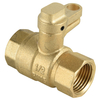 Brass ball valve with lockwing NR-L032