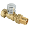 Brass straight Magnetic Lockable Ball Valve for water meter NR-L023